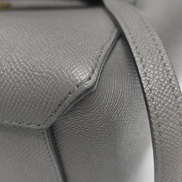 BELT Nano Calfskin Gray