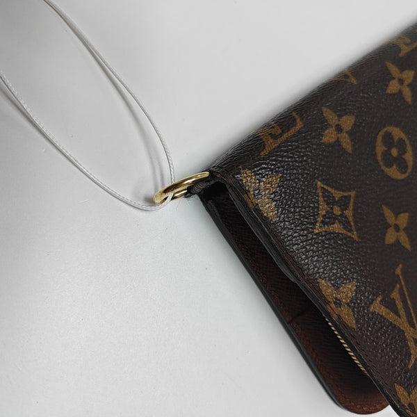 INSOLITE Monogram Coated Canvas Brown Wallet