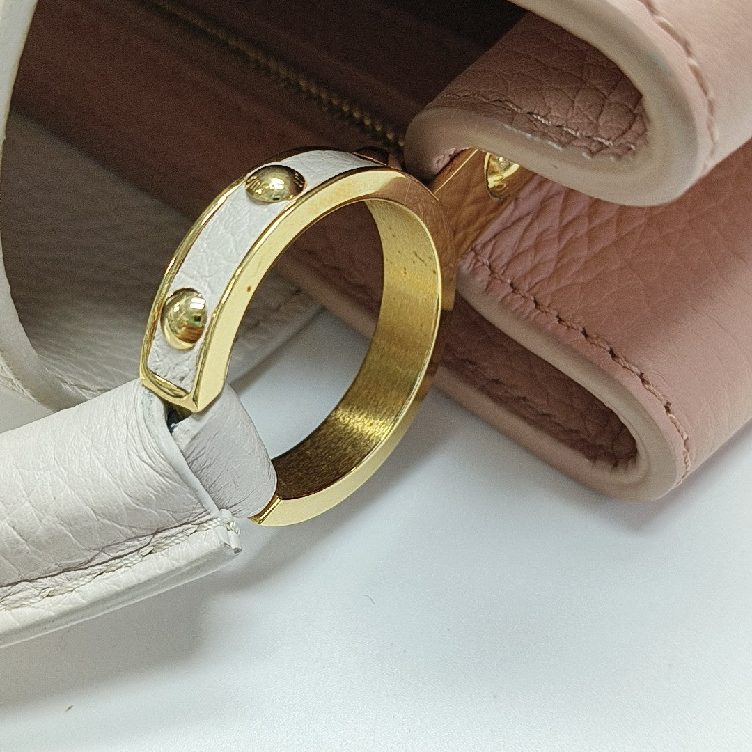 CAPUCINES BB Calfskin Pink