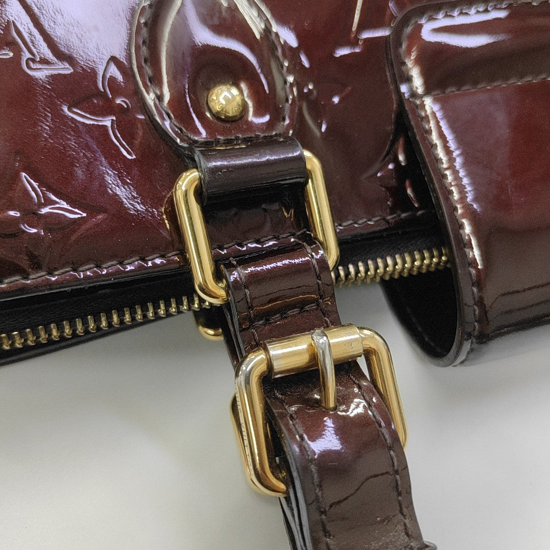 MELROSE AVENUE Patent Leather Red