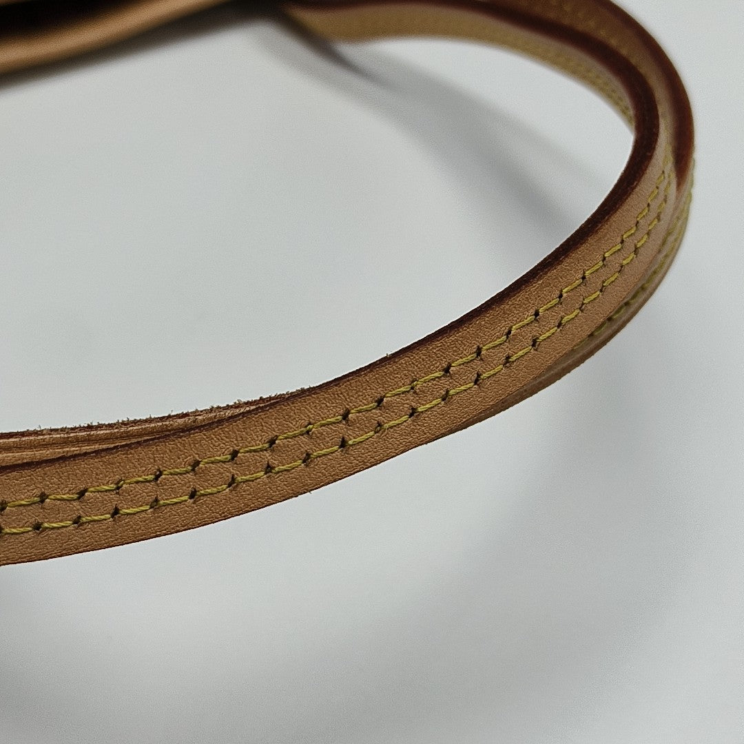 NEVERFULL MM Monogram Coated Canvas Brown