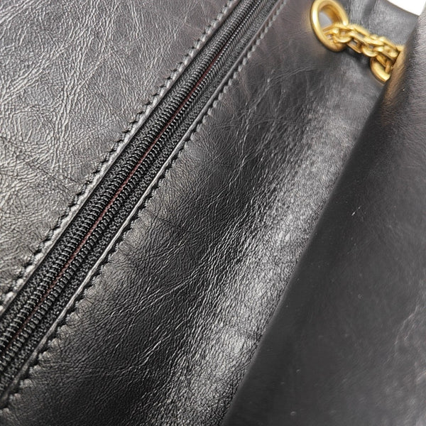 2.55 225 (small) Quilted Calfskin Black