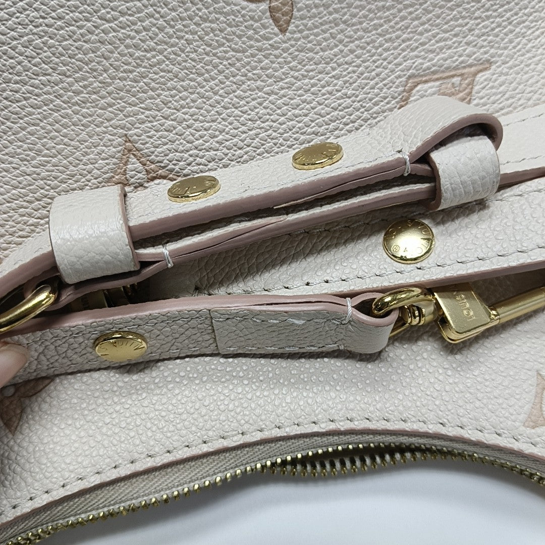 BOULOGNE Monogram Calfskin Beige