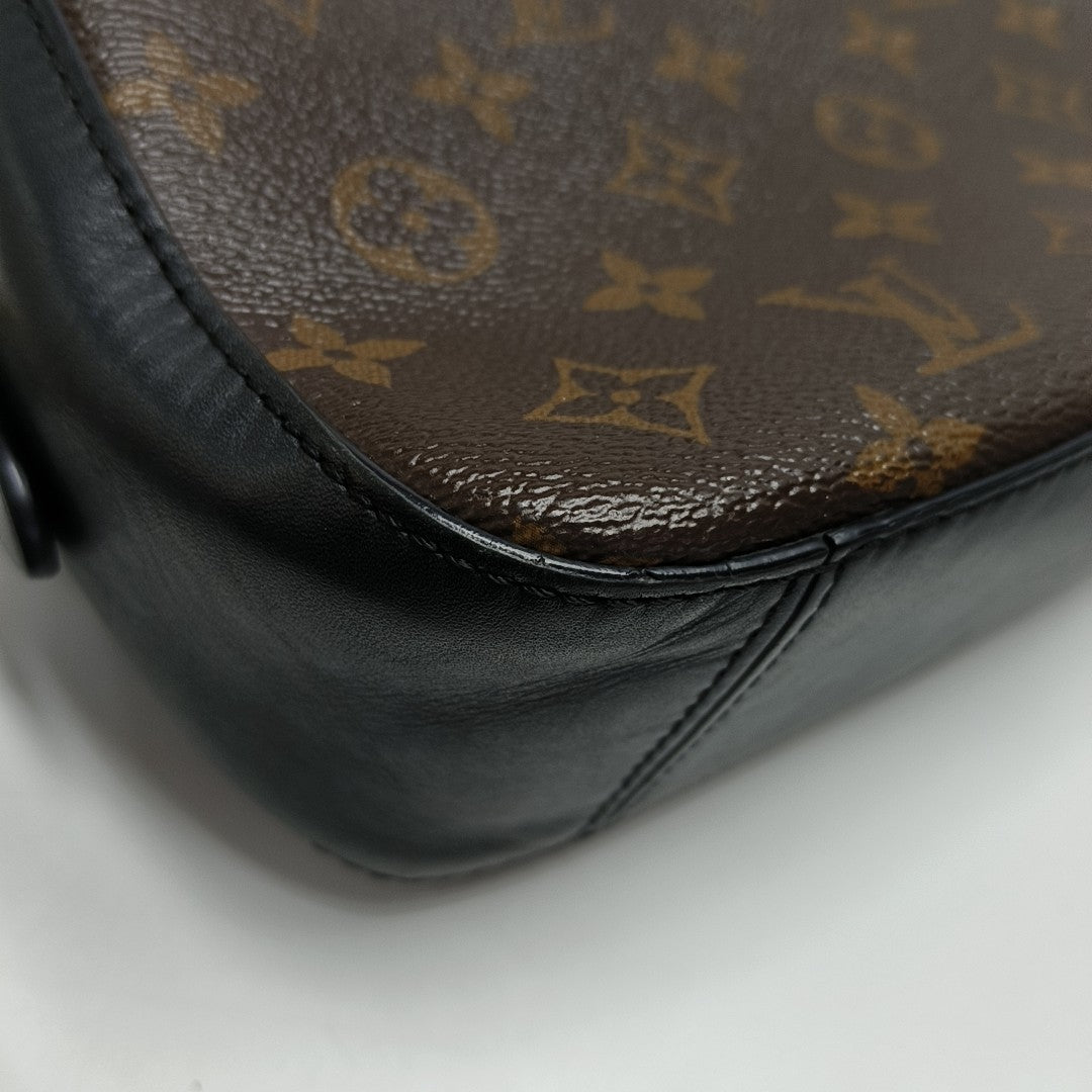 SAINTONGE Monogram Coated Canvas Brown