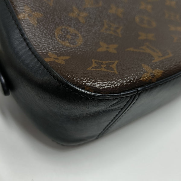 SAINTONGE Monogram Coated Canvas Brown