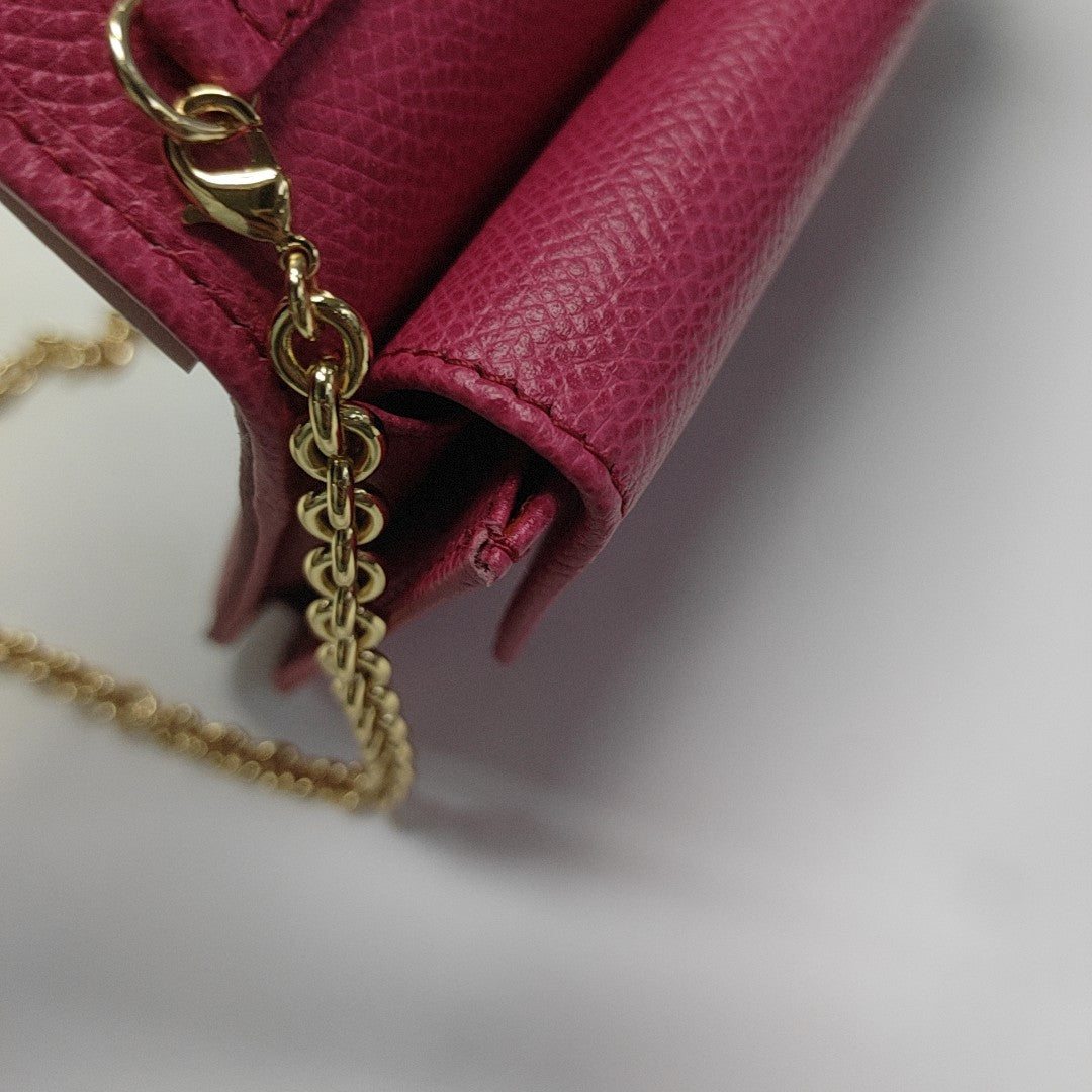 Ginny Calfskin Red
