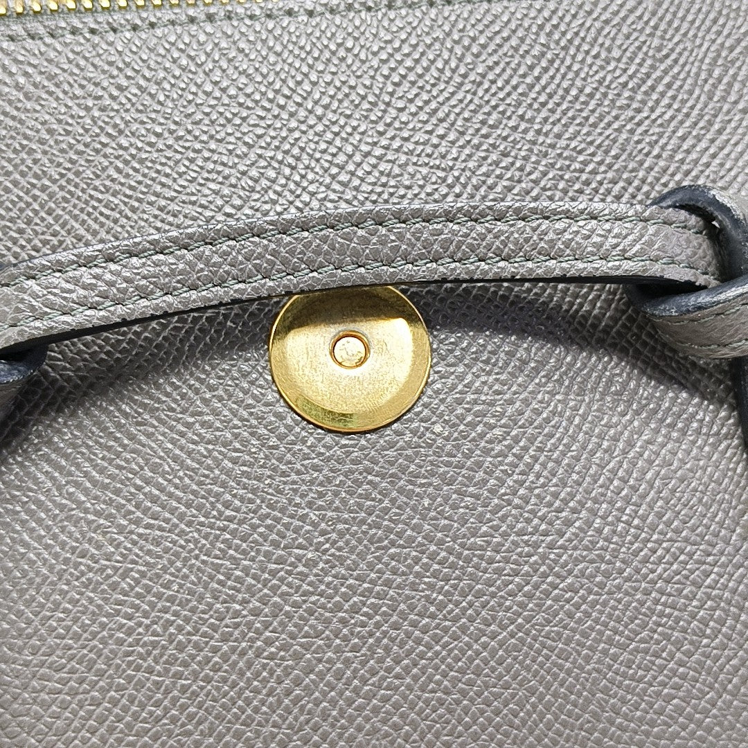 BELT PICO Calfskin Gray