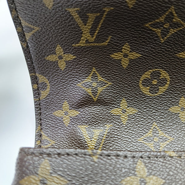 MÉTIS MM Monogram Coated Canvas Brown