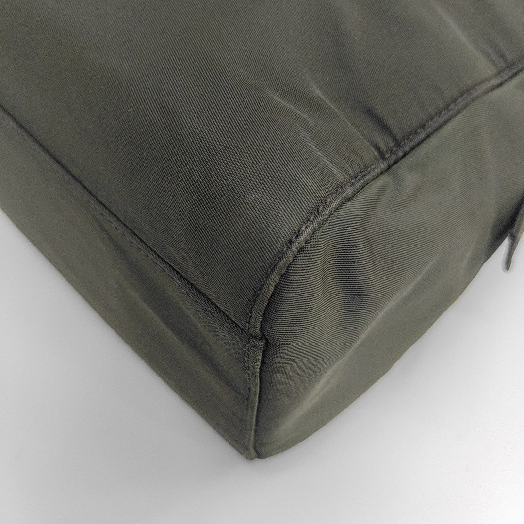 Nylon Tote Bag Green