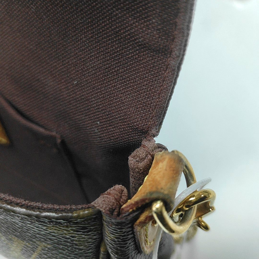 FAVORITE PM Monogram Coated Canvas Brown