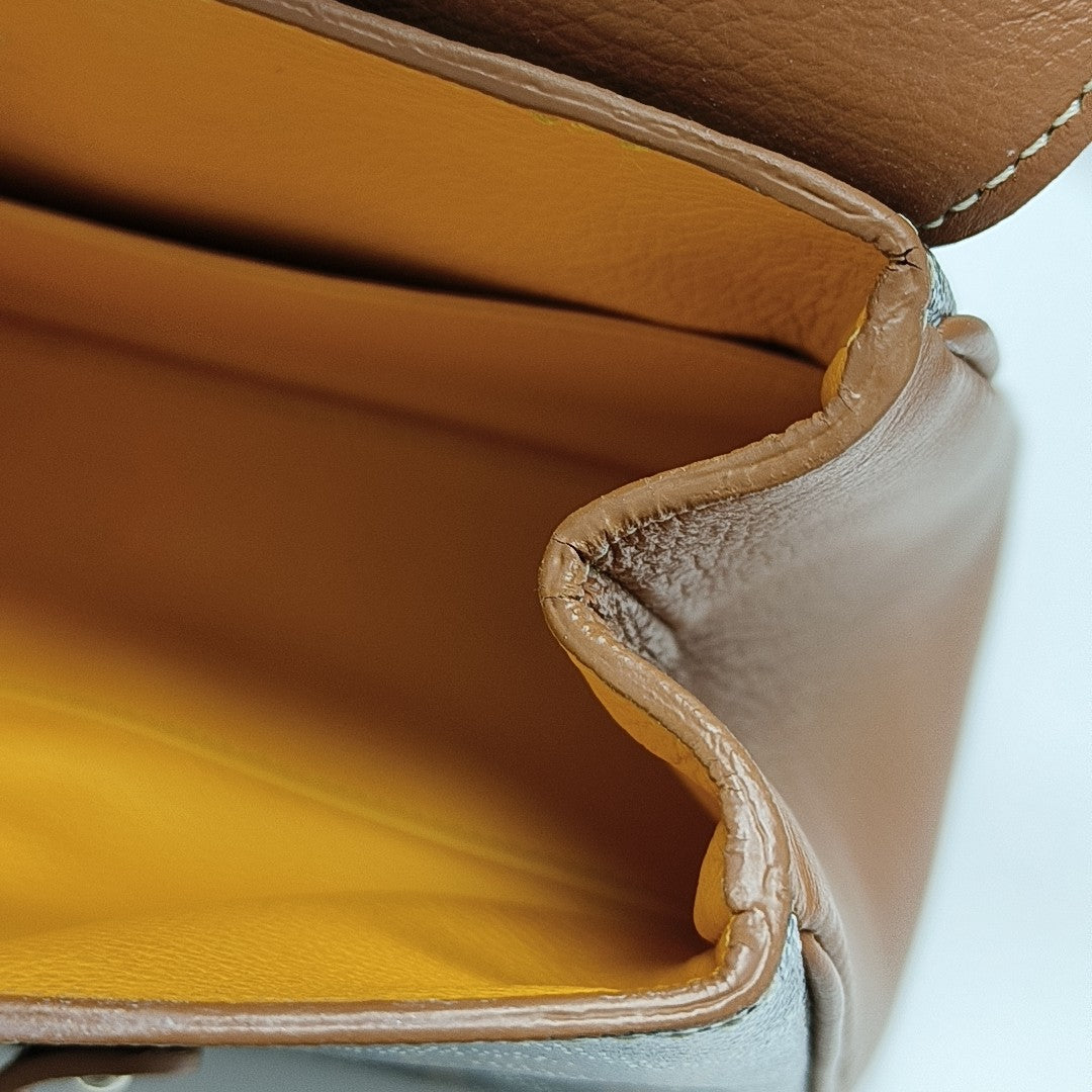 Saïgon Mini Coated Canvas Brown