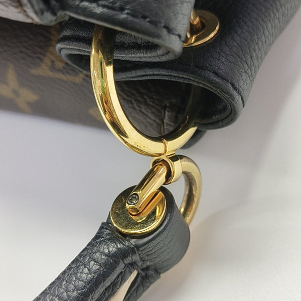 DOUBLE V Monogram Calfskin Black