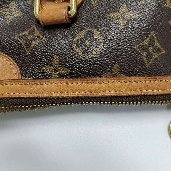 PALERMO PM Monogram Coated Canvas Brown