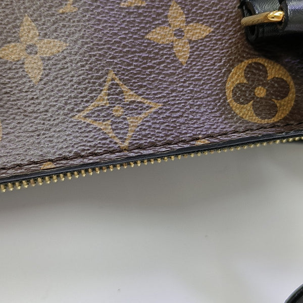 SOUFFLOT BB Monogram Coated Canvas Brown