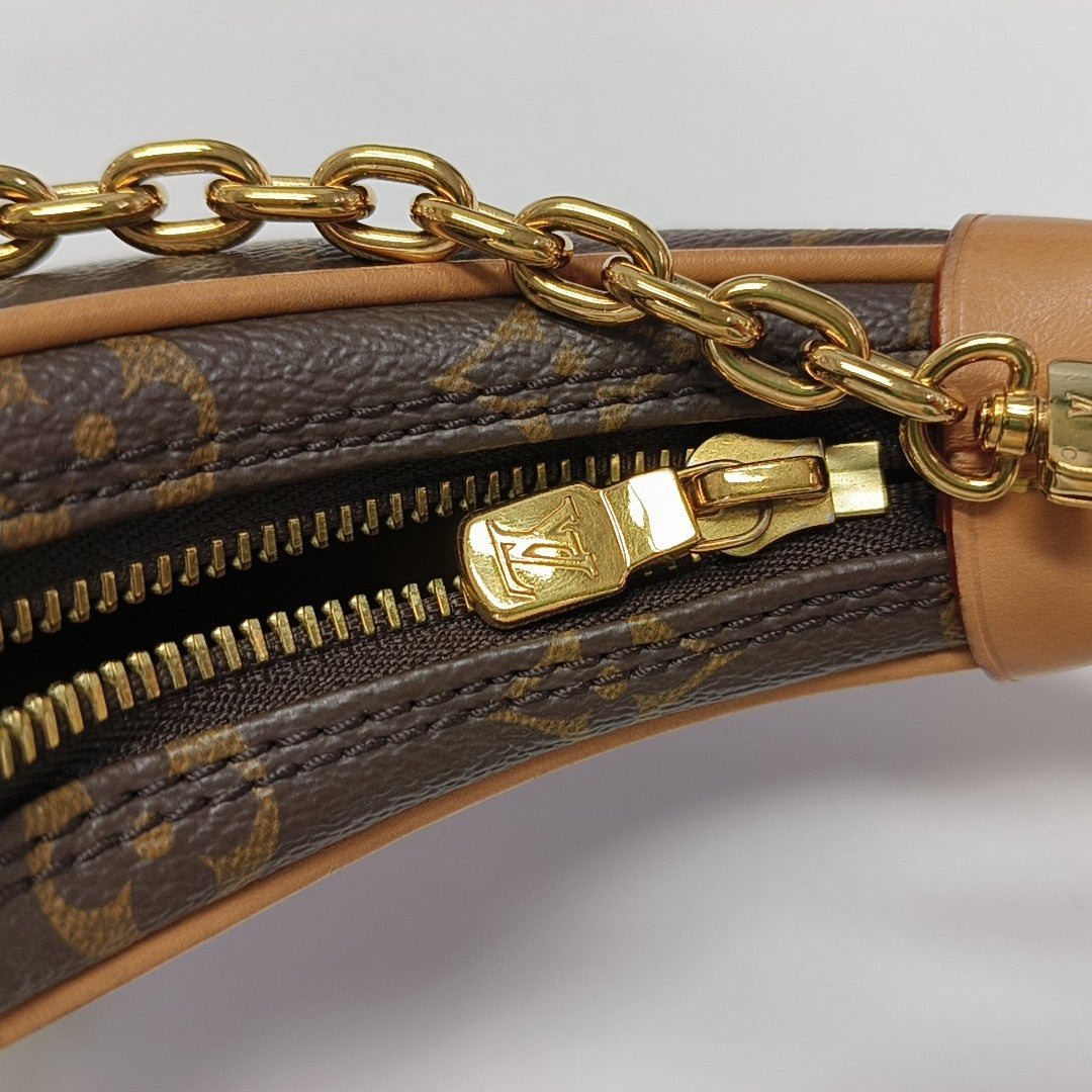 LOOP Monogram Coated Canvas Brown