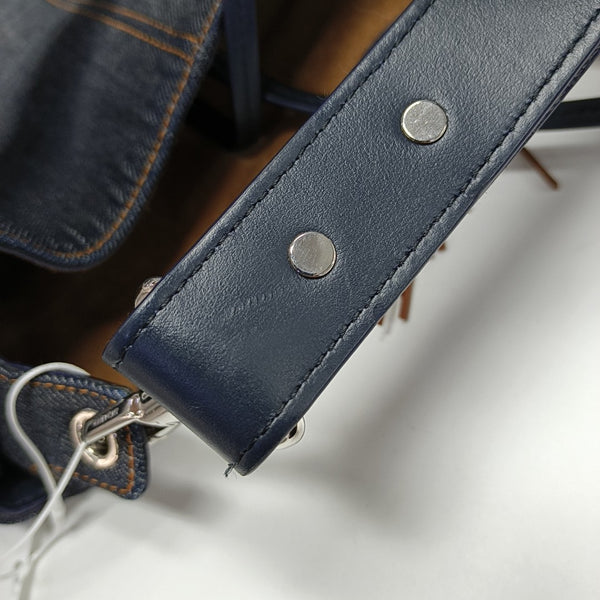 Denim Shoulder Bag Blue