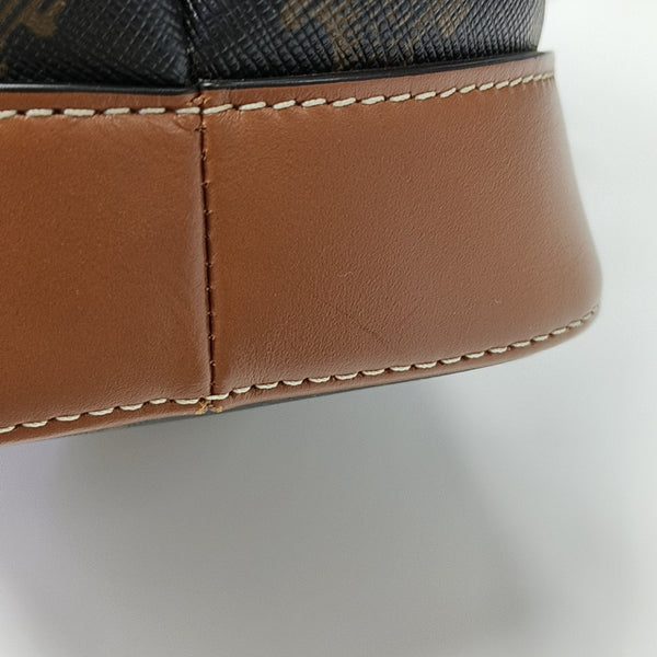 TRIOMPHE CANVAS Small Coated Canvas Brown