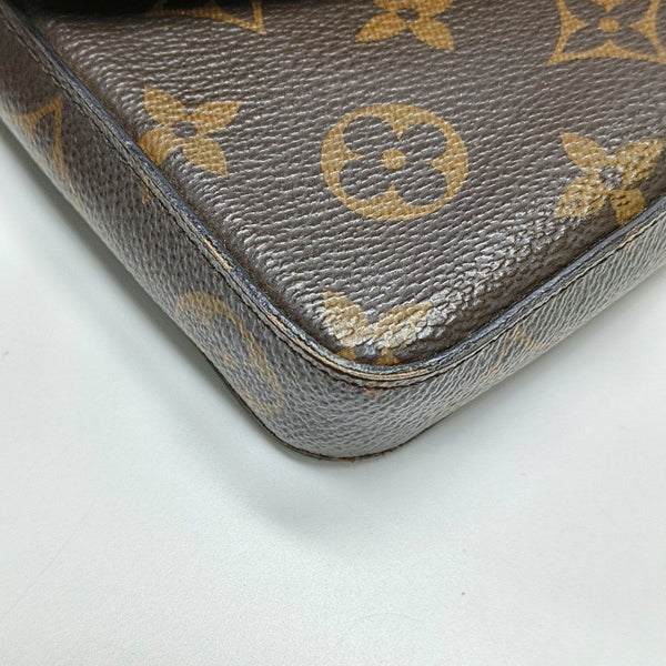 FÉLICIE Monogram Coated Canvas Brown