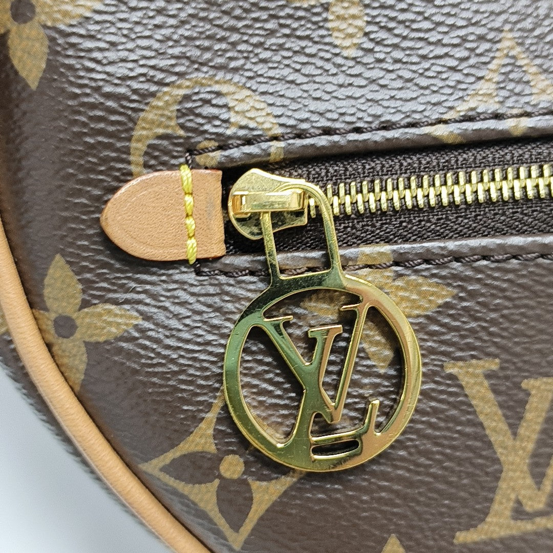 LOOP Monogram Coated Canvas Brown
