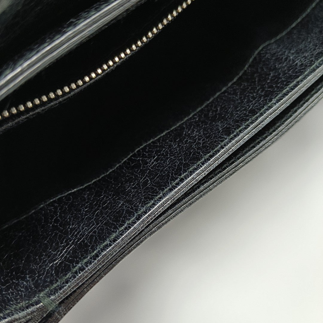 Calfskin Shoulder Bag Black