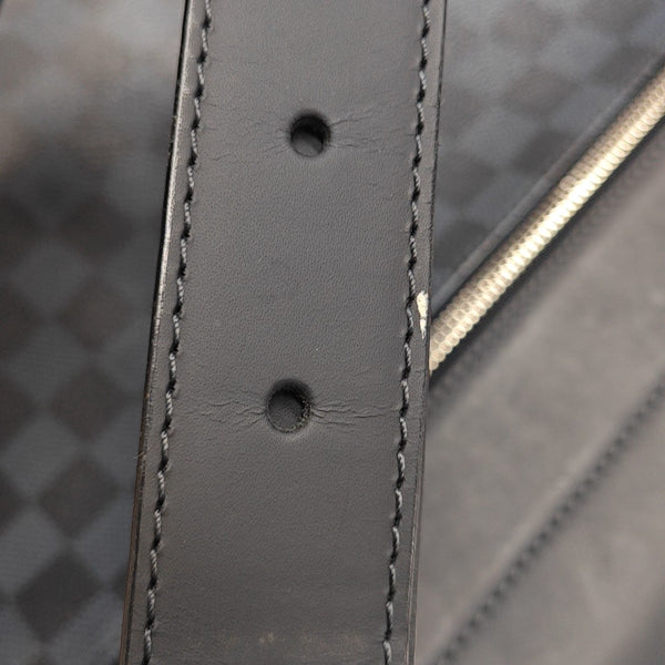 NEWPORT Damier Coated Canvas Blue