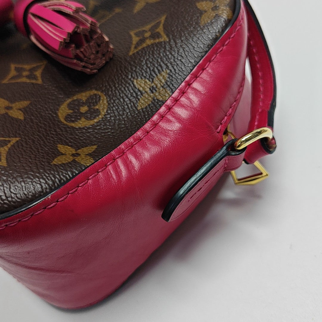 SAINTONGE Monogram Coated Canvas Brown