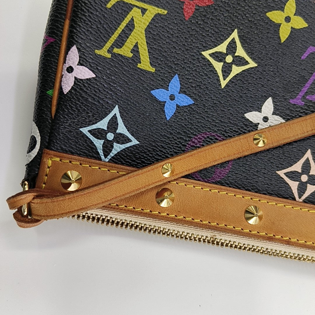 LV × TM ACCESSOIRES GM Monogram Coated Canvas Black