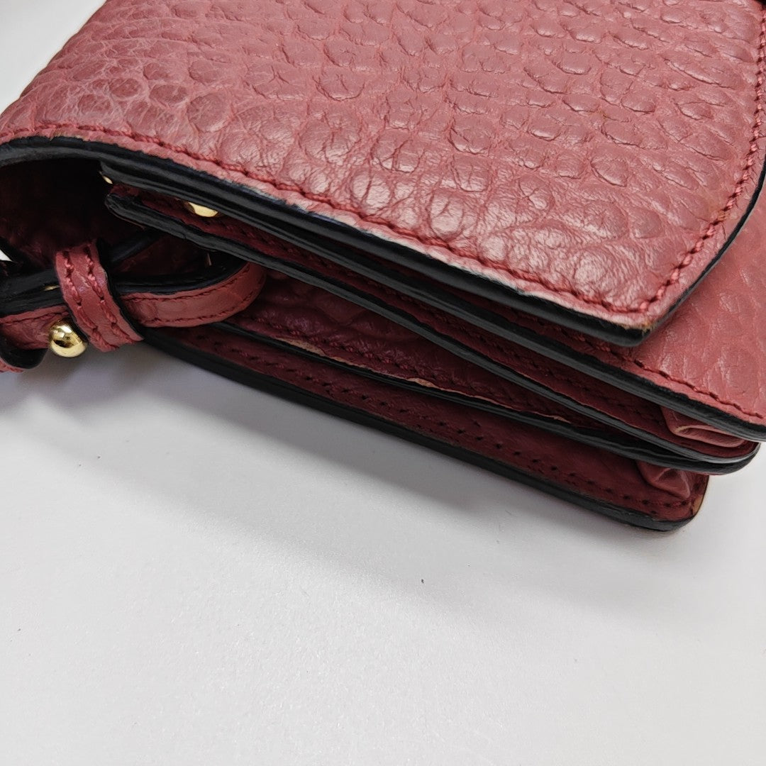 Langley Calfskin Red