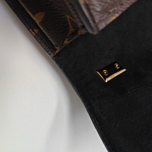 EDEN Monogram Coated Canvas Brown