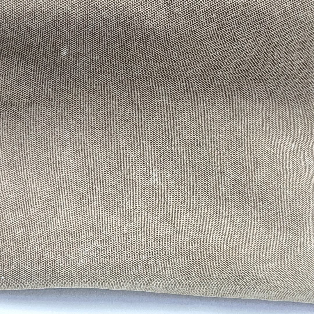 Quilted Canvas Tote Bag Brown