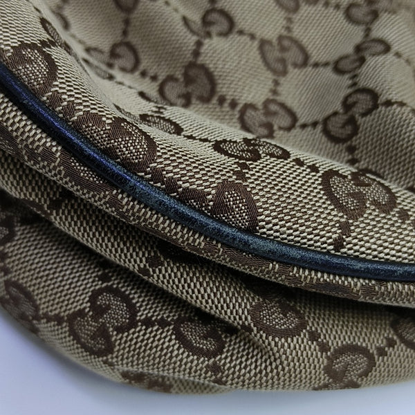 Monogram Canvas Top Handle Bag Brown