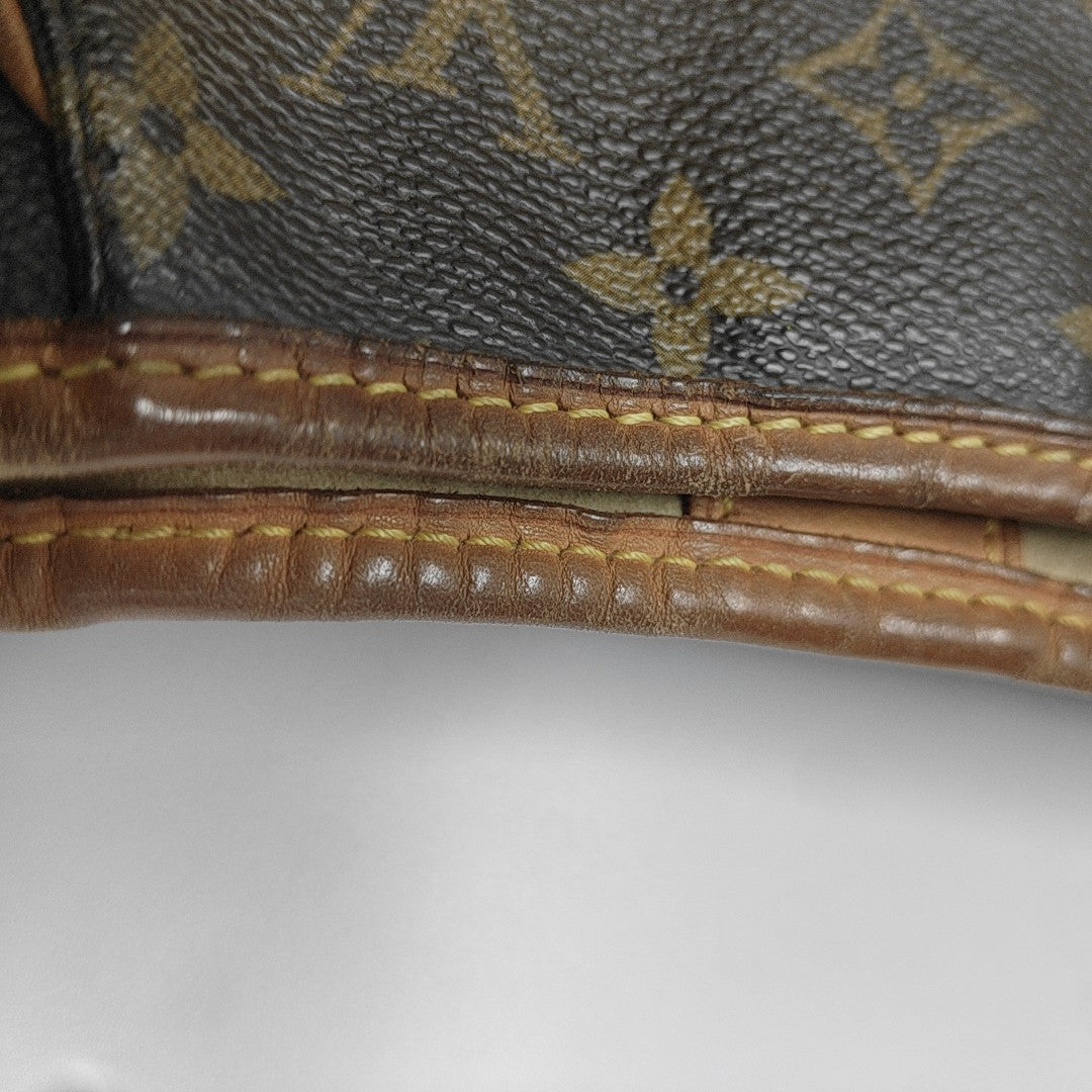 GALLIERA Monogram Coated Canvas Brown