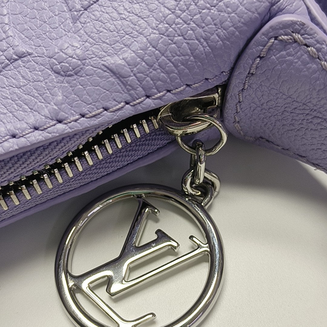 MOON Mini Monogram Calfskin Purple