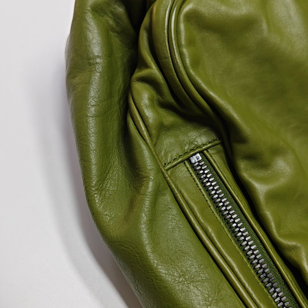 Calfskin Shoulder Bag Green