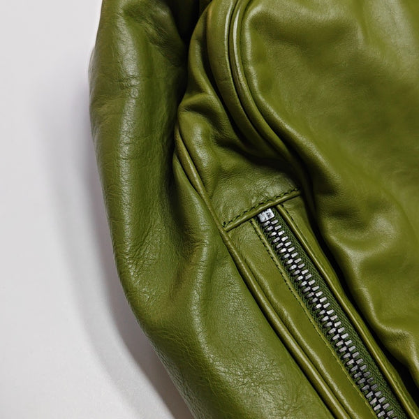 Calfskin Shoulder Bag Green