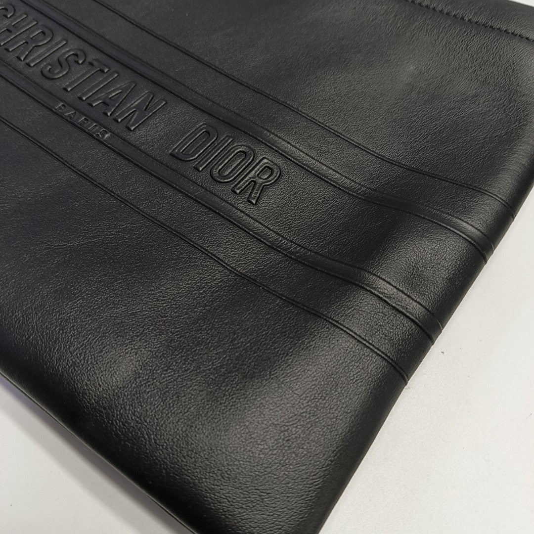 Calfskin Clutch Black