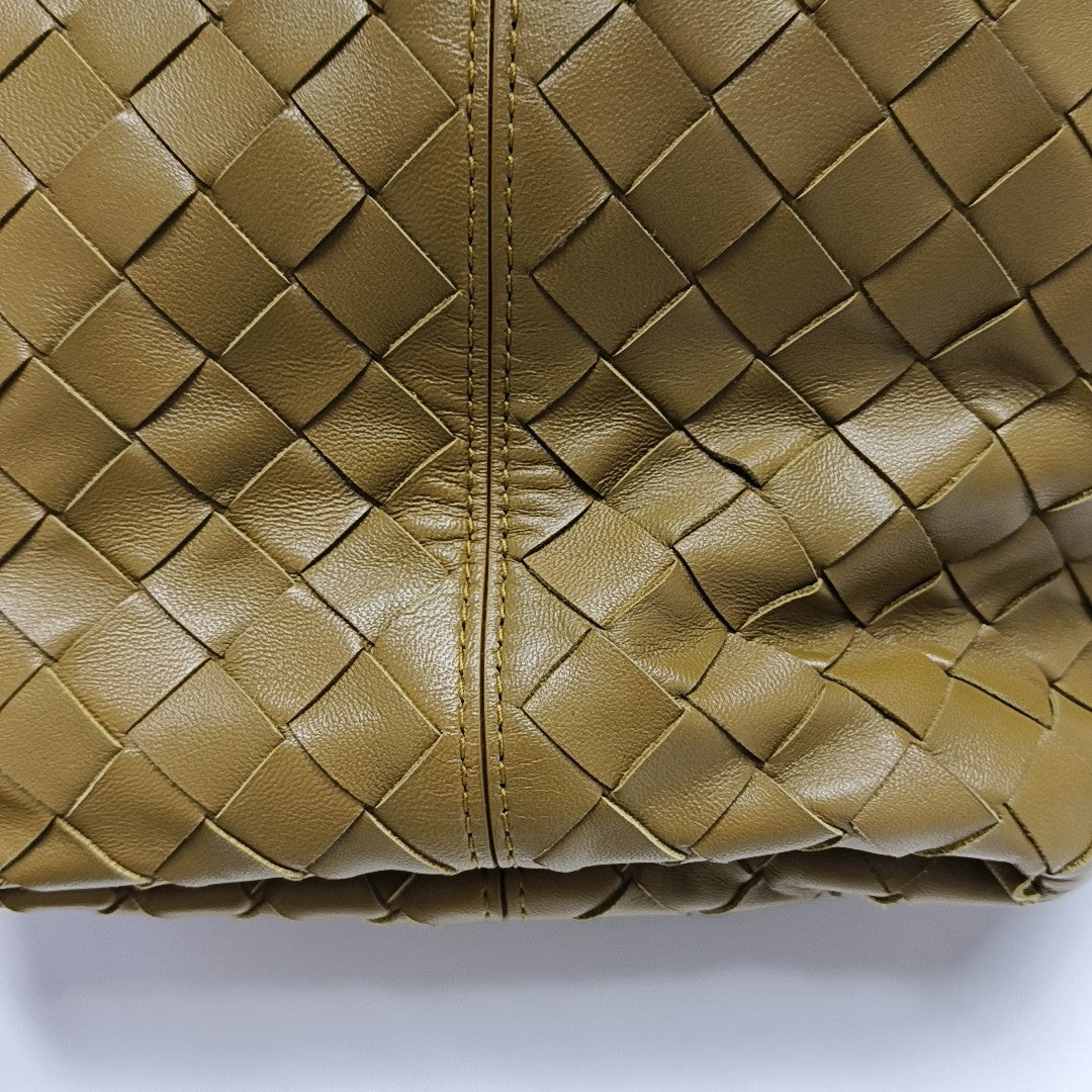 Lambskin Tote Bag Brown