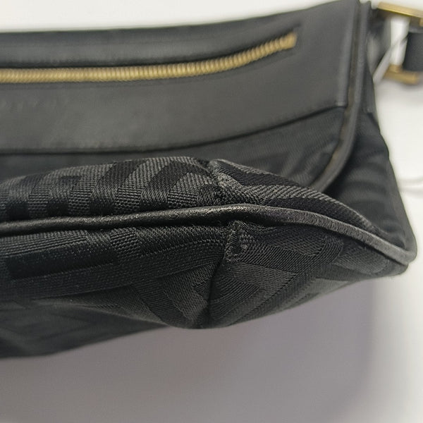 Canvas Top Handle Bag Black