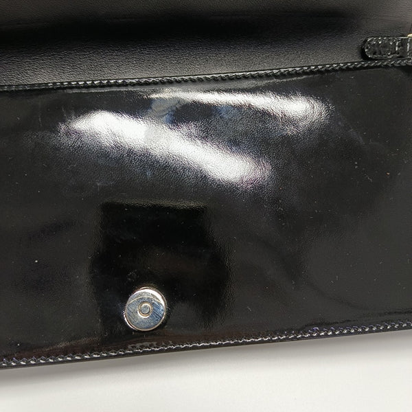 Lady Dior Medium Cannage Patent Leather Black