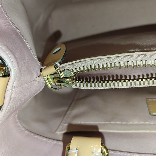 MONTAIGNE BB Monogram Patent Leather Yellow