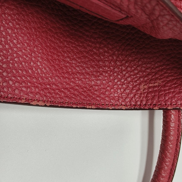 Baynard Calfskin Red