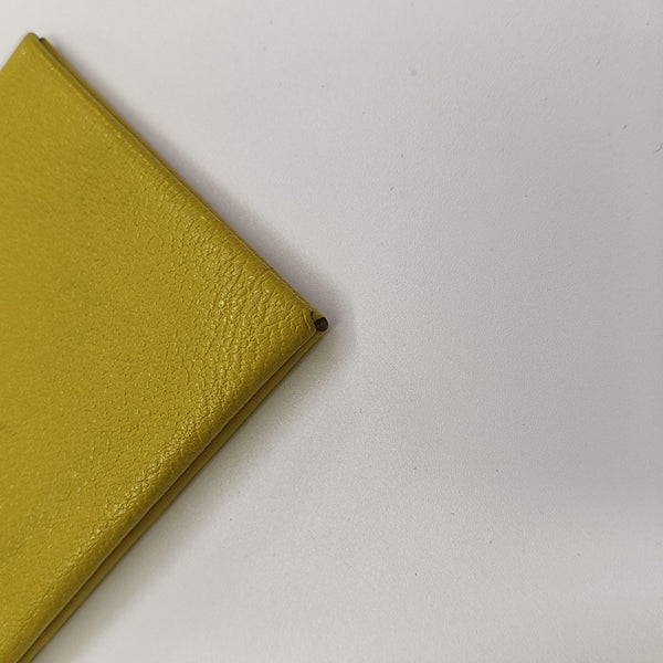 Calvi Chèvre Mysore Yellow Card Holder
