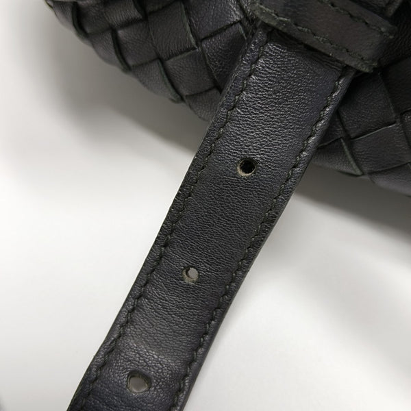 Lambskin Top Handle Bag Black