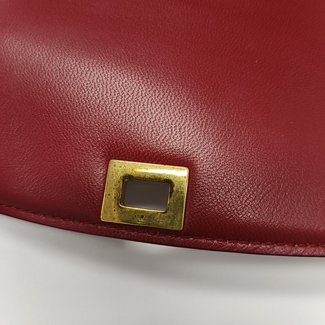 CLASSIC BOX Mini Calfskin Red