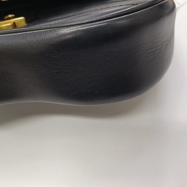 NEW WAVE PM Quilted Calfskin Black