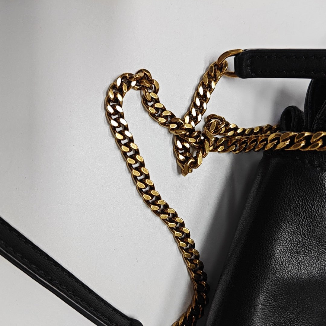 NOLITA Mini Quilted Lambskin Black