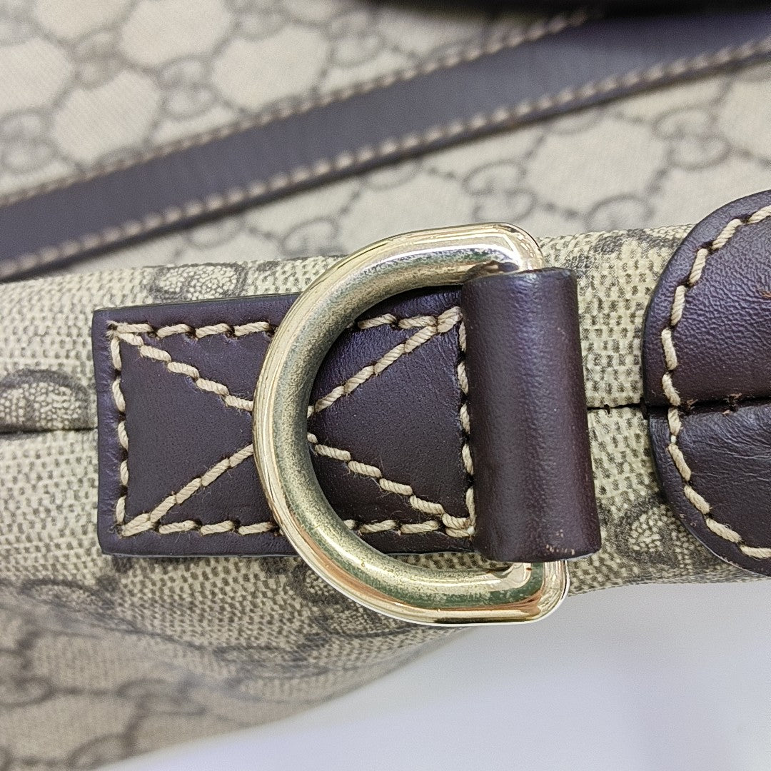 Duffle Monogram Coated Canvas Beige