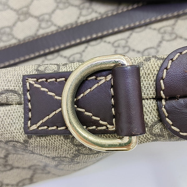 Duffle Monogram Coated Canvas Beige