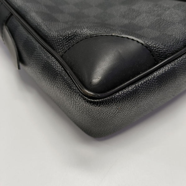 PORTE-DOCUMENTS Damier Graphite Coated Canvas Gray