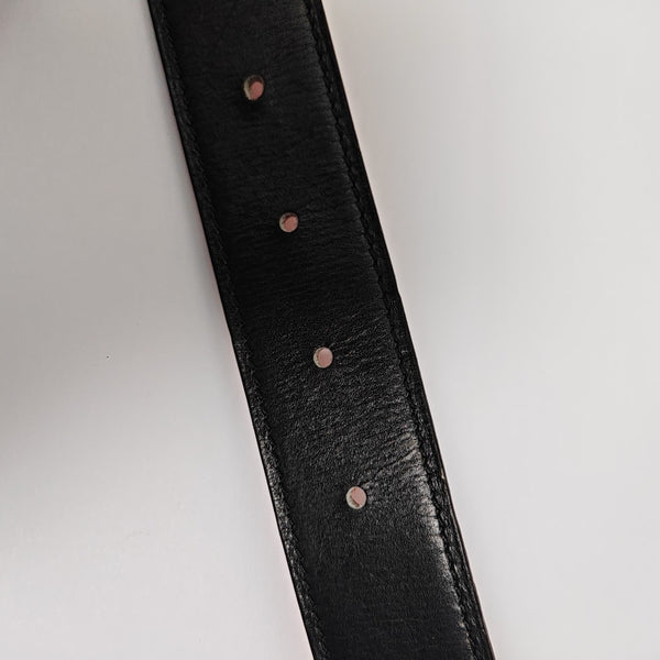Leather Belt Black